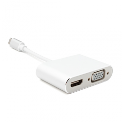 Adapter TYPE C na HDMI + VGA JWD-T6.