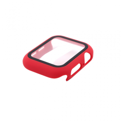 Zastitno Staklo Staklena folija glass case za iWatch 40mm crvena.
