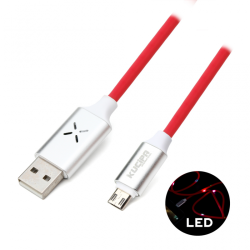 Data kabl KUCIPA K257 micro USB 1m crveni.