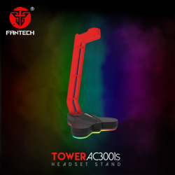 Drzac za slusalice Fantech AC3001S RGB crveni.