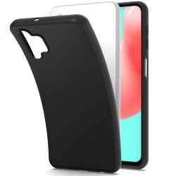 Silikonska futrola Ultra Thin za Samsung A325 Galaxy A32 4G mat crna.