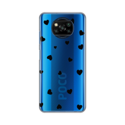 Silikonska futrola print Skin za Xiaomi Poco X3 NFC/Poco X3 Pro Hearts.