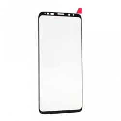 Zastitno Staklo Staklena folija glass full glue 0.15mm za Samsung G965 S9 Plus zakrivljena crni.