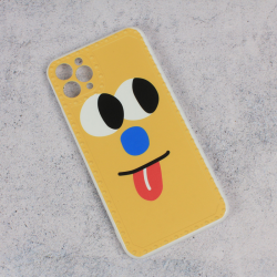 Futrola Smile face za iPhone 11 Pro Max 6.5 zuta.