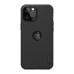 Futrola Nillkin Scrub Pro za iPhone 12/12 Pro 6.1 crna (sa otvorom za logo).