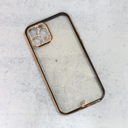 Futrola Cirkon Camera za iPhone 12 Pro Max 6.7 crna.