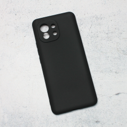 Silikonska futrola Ultra Thin za Xiaomi Mi 11 mat crna.
