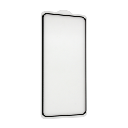 Zastitno staklo Staklena folija glass 2.5D full glue za Samsung Galaxy S22 Plus 5G crni (fingerprint unlock).