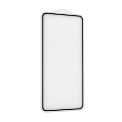 Zastitno staklo Staklena folija glass 2.5D full glue za Samsung Galaxy S22 5G crni (fingerprint unlock).