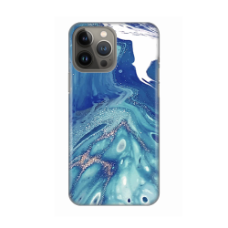 Silikonska futrola print za iPhone 13 Pro Max 6.7 Blue Marble.