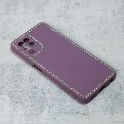 Futrola Frame Cirkon za Samsung A225 Galaxy A22 ljubicasta.