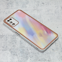 Futrola Candy Marble za Samsung A037 Galaxy A03s bela.