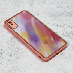 Futrola Candy Marble za Xiaomi Redmi 9A svetlo ljubicasta.