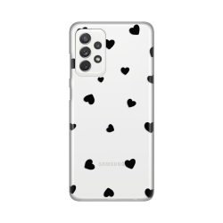 Silikonska futrola print Skin za Samsung A73 5G Hearts.