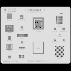 BGA Sito za Iphone 8 3D A11.