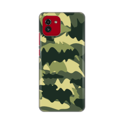Silikonska futrola print Skin za Samsung A035 Galaxy A03 Army.