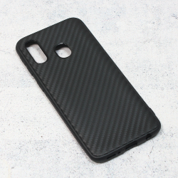 Futrola Carbon fiber za Samsung A405F Galaxy A40 crna.