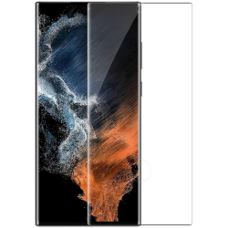 Zastitno staklo Staklena folija glass Nillkin 3D CP+Max za Samsung Galaxy S22 Ultra 5G crni.