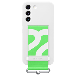 Samsung silikonska Futrola sa kaisem za S906B Galaxy S22 Transparent (EF-GS901-TWE).