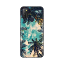 Silikonska futrola print Skin za Alcatel 1S (2021)/3L (2021)/A1 Alpha 21 Palm tree.