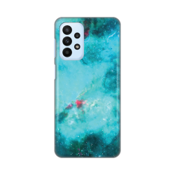Silikonska futrola print za Samsung A235 Galaxy A23 Marbel Sky.