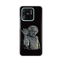 Silikonska futrola print za Xiaomi Redmi 10C Funny Albert Einstein.