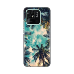 Silikonska futrola print Skin za Xiaomi Redmi 10C Palm tree.