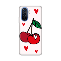 Silikonska futrola print za Huawei nova Y70 Cherry.