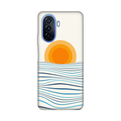 Silikonska futrola print za Huawei nova Y70 Sunset.