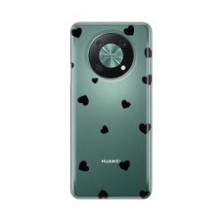 Silikonska futrola print Skin za Huawei Nova Y90 Hearts.