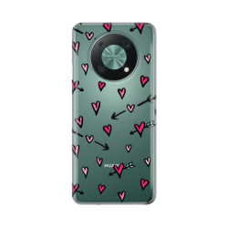 Silikonska futrola print Skin za Huawei Nova Y90 Heart Pattern.