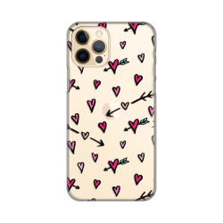 Silikonska futrola print Skin za iPhone 12/12 Pro 6.1 Hearts Pattern.