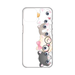Silikonska futrola print Skin za iPhone 14 Plus Cats.