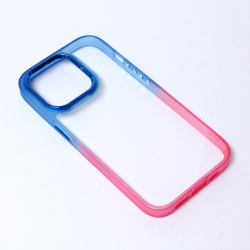 Futrola Colorful Acrylic za iPhone 14 Pro plava.