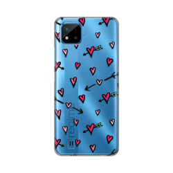 Silikonska futrola print Skin za Realme C11 (2021)/Realme C20 Heart Pattern.