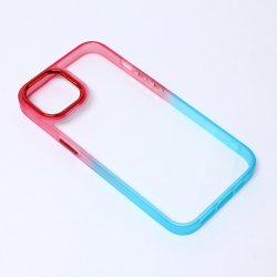 Futrola Colorful Acrylic za iPhone 14 pink.