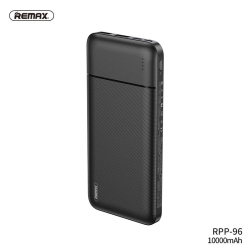 Power Bank baterija prenosiva baterija REMAX Lango RPP-96 2USB 10000mAh crna.