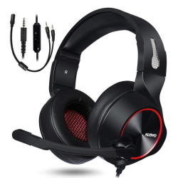 Slusalice Gaming Nubwo N11D 3.5mm crno crvene.