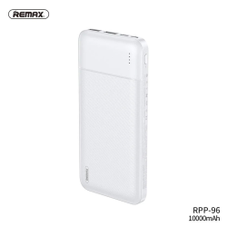 Power Bank baterija prenosiva baterija REMAX Lango RPP-96 2USB 10000mAh bela.