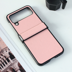 Futrola Hanman Canvas ORG za Samsung F721B Samsung F721 Galaxy Z Flip 4 roze.