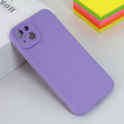 Futrola Silikon color za iPhone 14 Plus ljubicasta.