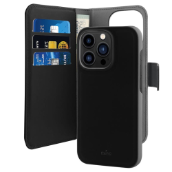 Futrola Puro novcanik 2u1 za iPhone 14 Pro crna.