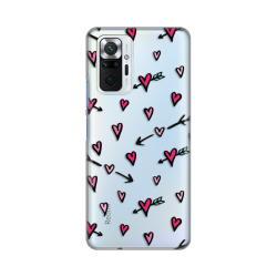 Silikonska futrola print Skin za Xiaomi Redmi Note 10 Pro/Redmi Note 10 Pro Max Heart Pattern.