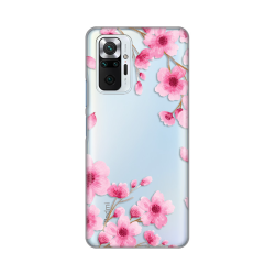 Silikonska futrola print Skin za Xiaomi Redmi Note 10 Pro/Redmi Note 10 Pro Max Rose flowers.