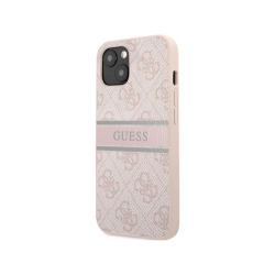 Futrola Guess Hc PU 4G Stripe za iPhone 14 Plus pink (GUHCP14M4GDPI).