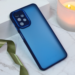 Futrola Shining Camera za Samsung A135 Galaxy A13 4G plava.