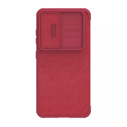 Futrola Nillkin Qin Pro Leather za Samsung S911B Galaxy S23 crvena.