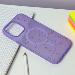 Futrola Colorful Magsafe za iPhone 14 Pro Max 6.7 ljubicasta.