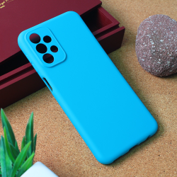 Futrola Teracell Giulietta za Samsung A235 Galaxy A23 mat svetlo plava.