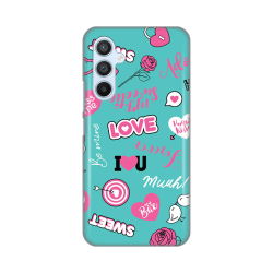 Silikonska futrola print za Samsung A546B Galaxy A54 5G Love.